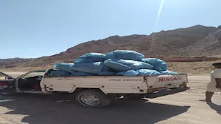 جمال دائم لمدينة السحر.. دهب تنظف أشهر مناطق السفاري والسهرات