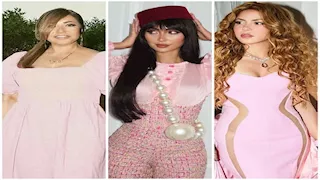 25 صورة ساحرة.. اللون الوردي يسيطر على إطلالات النجمات في 2025 