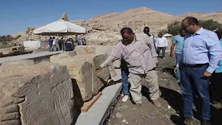 مستجدات ترميم الصرح الأول لمعبد الرامسيوم ومقبرة تحتمس الثاني- صور