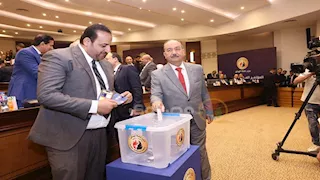 بدء عملية الاستفتاء على الفريق عباس حلمي كرئيس لحماة الوطن -(صور)
