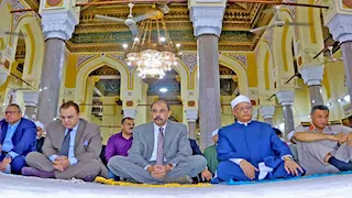 محافظ سوهاج يشهد احتفال الأوقاف بذكرى المولد النبوي بمسجد العارف بالله 