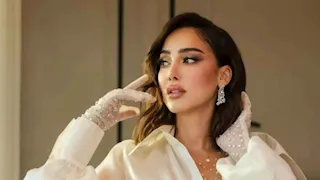 بسمة بوسيل تخطف الأنظار بفستان أسود فاخر من لابور جوازي.. والسعر مفاجأة (صور)