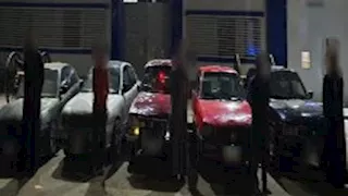 فيديو استعراض مجنون يورط 5 شباب في أسيوط