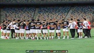 تجارب التوأم وإحماء.. منتخب مصر يواصل تدريباته استعدادا لمواجهة إثيوبيا