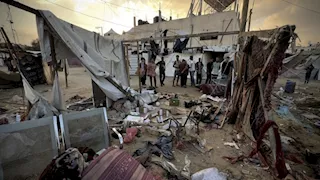 الدفاع المدني: استشهاد 5 أشخاص إثر قصف إسرائيلي على حي التفاح بغزة