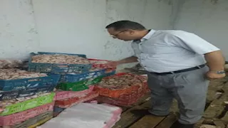 "الجيزة": ضبط 4.5 طن دواجن ومنتجات غير صالحة للاستهلاك الآدمي بأوسيم