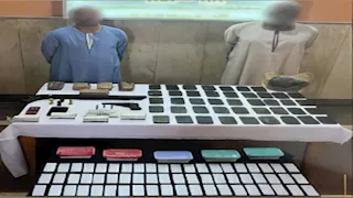 مصرع عنصرين إجراميين وضبط مخدرات وأسلحة بـ 41 مليون جنيه