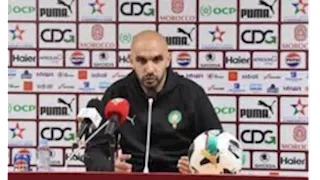 وليد الركراكي: نستحق التأهل إلى كأس العالم