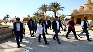 القائمة بأعمال وزير البيئة: توفير تجربة سياحية متكاملة بمحمية وادي الريان