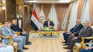 تصنيع عسكري واستثمارات.. تفاصيل استقبال وزير الإنتاج الحربي السفيرَ الإيطالي