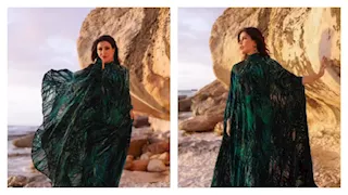 حافية القدمين.. جومانا مراد تخطف الأنظار بصورها على أنغام "ضي"