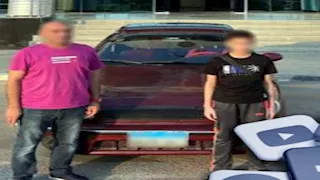 مغامرة خطيرة.. طفل يقود سيارة في الجيزة والأمن يتدخل