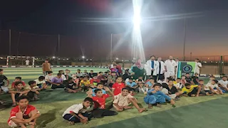 "الرياضة أسلوب حياة".. حملة توعوية في أبورديس لتعزيز الصحة العامة (صور)