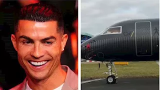 قصر في الهواء.. 10 صور تكشف تفاصيل طائرة كريستيانو رونالدو الفاخرة