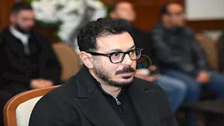 بالصور- مصطفى شعبان وداليا البحيرى وجمال الشاعر في عزاء والدة هاني رمزي