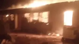 نفوق 6 آلاف فرخة في حريق مزرعة دواجن بمركز الحسينية بالشرقية (صور)