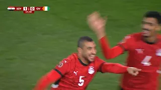 لحظة بلحظة.. مصر ضد كوت ديفوار.. 2-1..بداية الشوط الثاني