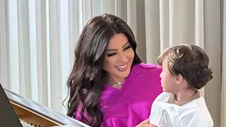 لطيفة تنشر صورًا من كواليس كليب أغنيتها "تسلملي"