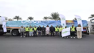 10 شاحنات وآلاف البطاطين.. جمعية الأورمان تشارك في القافلة 13 لدعم غزة