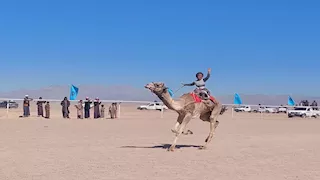 على أنغام الكريسماس.. المزينة تطلق سباق الهجن بجنوب سيناء احتفالًا بعيد الميلاد