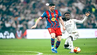 أهداف الشوط الأول من مباراة ريال مدريد وبرشلونة بكأس السوبر الإسباني