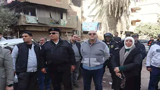 برج الـ 12 دوراً صار ركاماً.. إزالة برجين مخالفين بشبرا الخيمة 