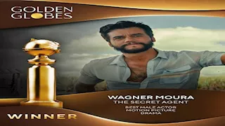  واجنر مورا يدخل التاريخ ويصبح أول برازيلي يفوز بجائزة "أفضل ممثل" في جولدن جلوب 2026