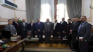 رئيس محكمة النقض يستقبل وفد محكمة تمييز قوى الأمن الداخلي العراقي | صور