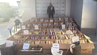 مصادرة 700 ألف قطعة ألعاب نارية بورشة بالفيوم