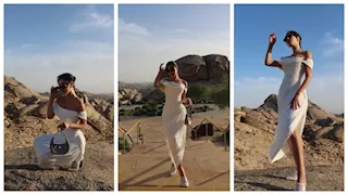 بالصور- بسمة بوسيل تخطف الأنظار من أحدث ظهور في السعودية