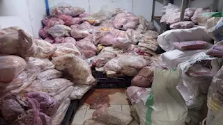 المنوفية تضبط لحوما فاسدة وأسطوانات غاز مهربة