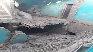 إصابة 3 أشخاص في انهيار جزئي لمنزل خلال هدم غير مرخص بقنا