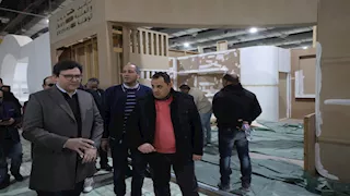 وزير الثقافة يتفقد الاستعدادات النهائية لمعرض الكتاب- (صور) 