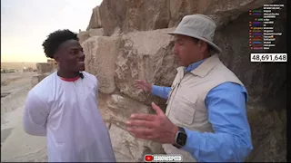 الأهرامات والمتحف المصري الكبير يستقبلان اليوتيوبر العالمي "IShow Speed"