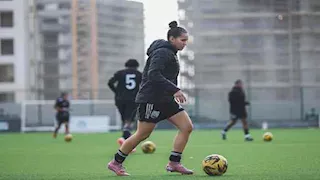 نفس الطريقة.. لقطة طريفة لأولاد هالة صدقي أثناء احتفالهما بهدف 