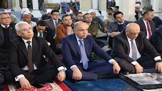 محافظ المنيا يشهد احتفالية "الإسراء والمعراج" بمسجد صلاح الدين (صور)