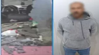 ضبط سائق نقل حطم زجاج سيارة ملاكي في البساتين