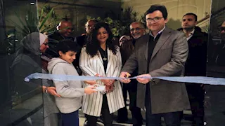 وزير الثقافة يفتتح المعرض الاستعادي "الحياة.. الحب.. الموت"