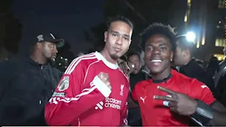 15 صورة ترصد رد فعل اليوتيوبر سبيد مع شبيه فان دايك