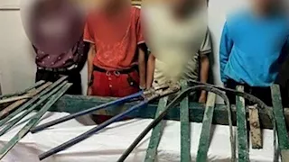 ضبط 4 أشخاص لاستيلائهم على أجزاء من سور كوبري بالقليوبية