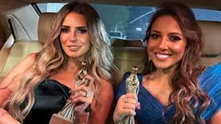 "روح قلبي وبحبك".. إيمان العاصي ومي كساب تتبادلان التهنئة بمناسبة "نون النسوة وقسمة العدل"