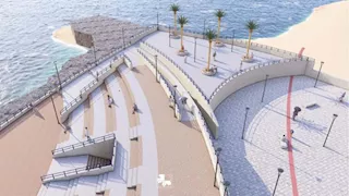 أماكن ترفيهية ورؤية أوضح للبحر.. بدء تطوير منطقة بئر مسعود بالإسكندرية (صور)