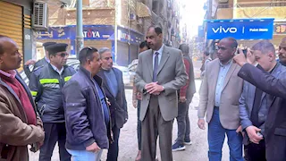 جولة ميدانية لمحافظ سوهاج لمتابعة جاهزية شوارع حي شرق للرصف