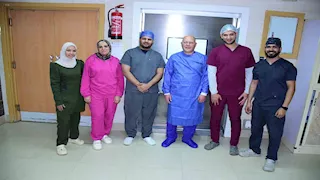 نجاح جراحة نادرة لإعادة بناء عظمة القصبة لطفلة بسوهاج