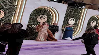 بالصور| ورد الخال أول حضور حفل Joy Awards 2026 في الرياض