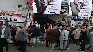 غلق لجان التصويت بانتخابات المحامين بالمنيا لبدء الفرز - صور
