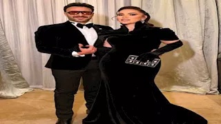 مع زوجها.. مي فاروق تستعرض إطلالتها بفستان أسود في حفل جوي أووردز 2026