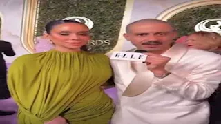 صور رومانسية.. محمد فراج وبسنت شوقي في حفل "جوي أووردز 2026"