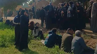 منزل تحول لمقبرة.. المشهد الأخير في جنازة الـ 5 أشقاء ضحايا مأساة بنها