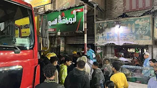 انفجار يهز البساتين.. "أنبوبة غاز" تحول مطعما إلى كتلة لهب والضحية مصري ولبناني